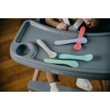 Avis Set de 5 cuillères en silicone - Spöon Bblüv 5