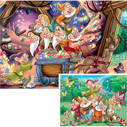 Avis Puzzle - Blanche-Neige et les Sept nains de Disney - 2x20 pièces RAVENSBURGER 1