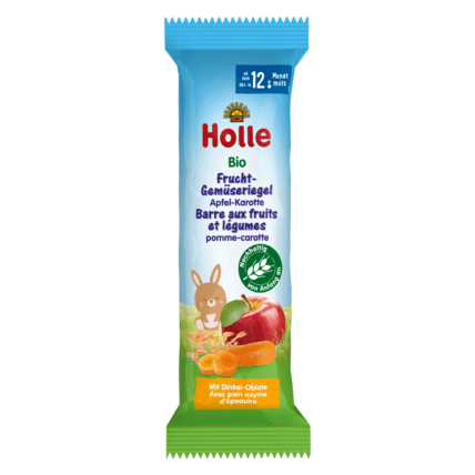 Avis Bio-Barre aux fruits et légumes pomme-carotte Holle 1
