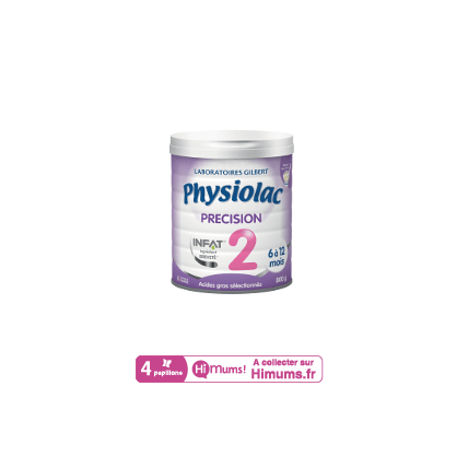 Avis Lait 2è âge Précision 2 Physiolac 1