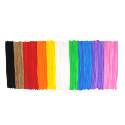 Avis Chenilles - diam 6 mm - 10 Coloris LOOLIPO 1