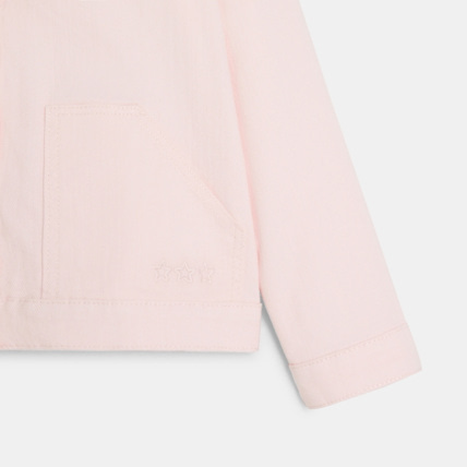 Avis Veste en toile rose fille OKAIDI 3