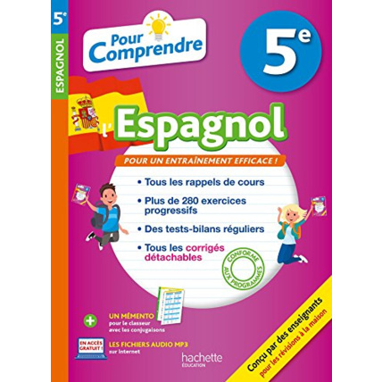 Avis Pour Comprendre Espagnol 5E Hachette Éducation 1