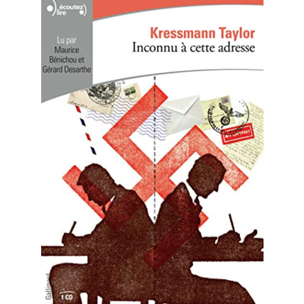 Avis Livre Inconnu A Cette Adresse Cd GALLIMARD JEUNESSE 1