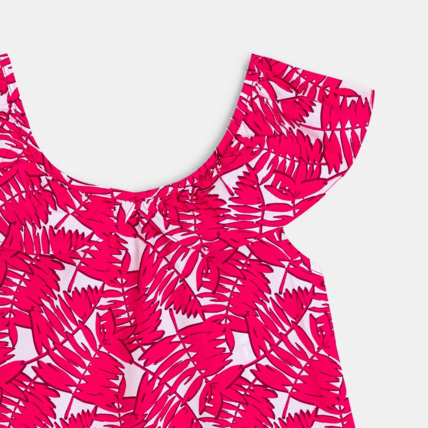 Avis Robe chic imprimée rose fille OKAIDI 3