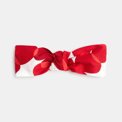 Avis Headband imprimé rouge fille OKAIDI 1