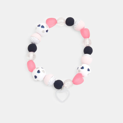 Avis Bracelet de perles rose fille OKAIDI 1