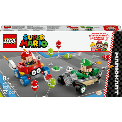 Avis Mario Kart bébé Mario contre bébé Luigi LEGO 1