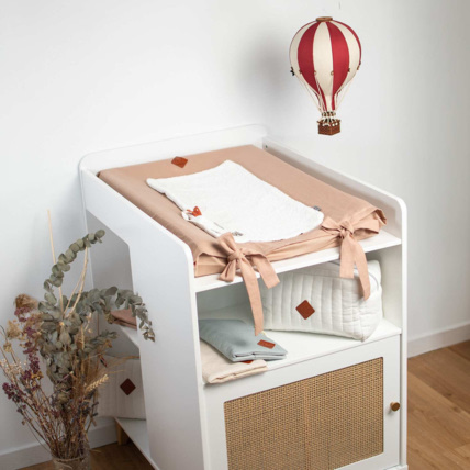 Avis Housse de matelas à langer en Lin Lavé Sevira Kids 6
