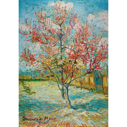 Avis Puzzle Vincent Van Gogh - Pink Peach Trees (Souvenir de Mauve), 1888 BLUEBIRD PUZZLE 1