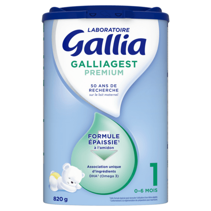 Avis Lait Galliagest 1er âge Laboratoire Gallia 1