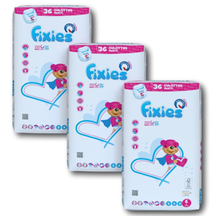 Avis Couches bébé - Gamme Pack FIXIES 15