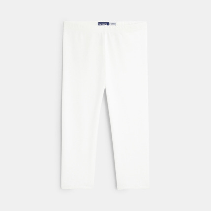 Avis Leggings courts blanc fille OKAIDI 1