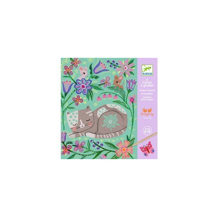 Avis Jeu créatif 4 Cartes à gratter Rencontres DJECO 1