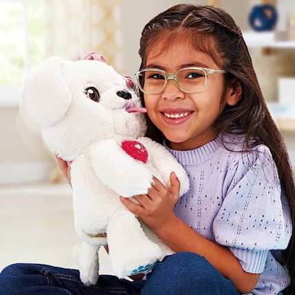 Avis Peluche interactive KissKiss, Mon toutou bisous VTech 7