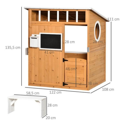 Avis Maison de jeux OUTSUNNY 4