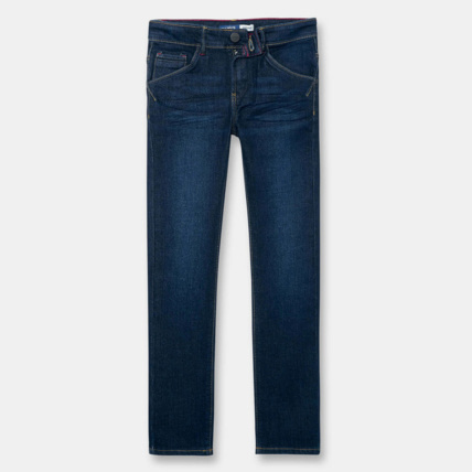 Avis Jean skinny thermorégulant bleu garçon OKAIDI 1