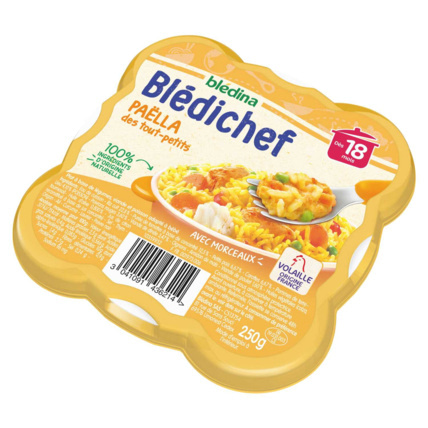 Avis BLEDICHEF Paëlla des tout-petits Blédina 3