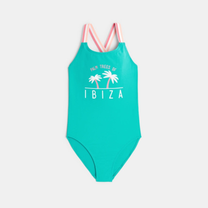Avis Maillot de bain 1 pièce vert fille OKAIDI 1