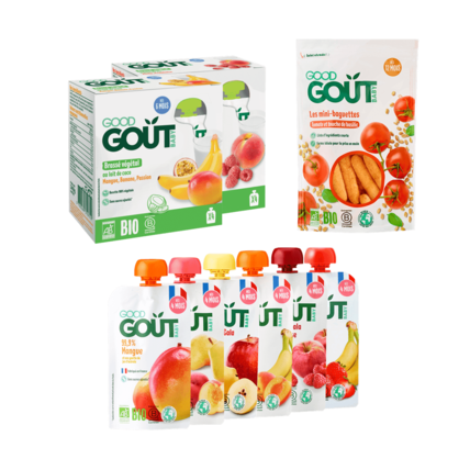 Avis Mon pack Goûter bébé Bio Good Goût 1