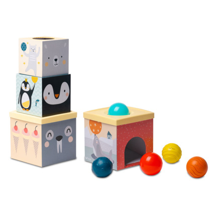 Avis Cubes gigognes et 5 balles TAF TOYS 1