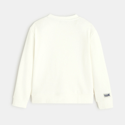 Avis Sweat-shirt à message blanc garçon OKAIDI 4