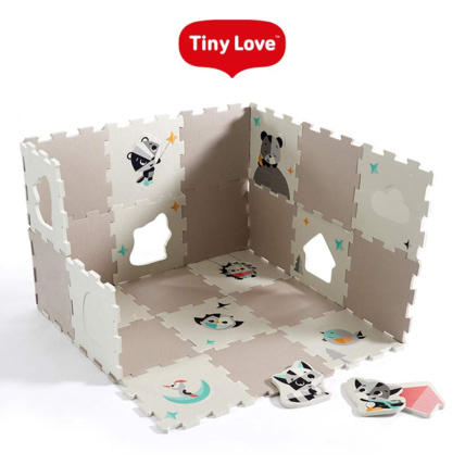 Avis Tapis puzzle mousse Black & White Tiny Love 1