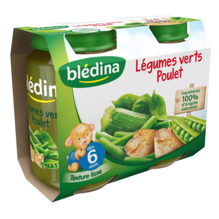 Avis Pot Légumes verts Poulet 2x200g Blédina 1