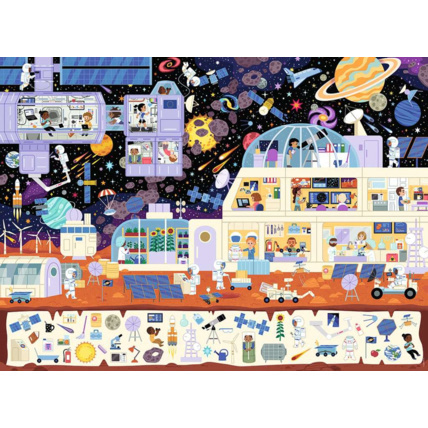 Avis Puzzle Dans l'espace (Cherche et trouve) - de 7 ans RAVENSBURGER 2