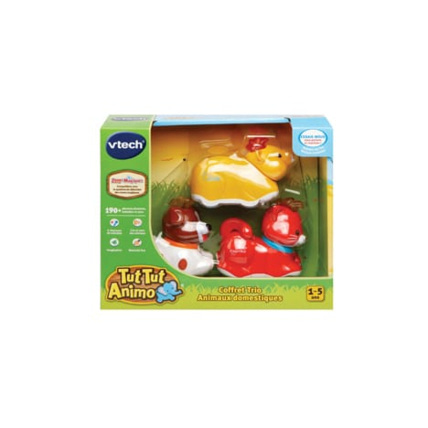 Avis Tut Tut Animo - Coffret trio animaux domestiques VTech 1