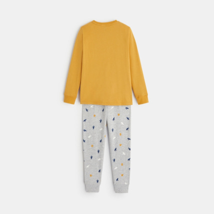 Avis Pyjama 2 pièces en jersey jaune garçon OKAIDI 3