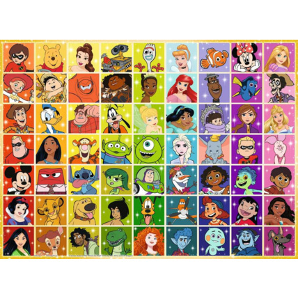 Avis Puzzle La palette de couleurs Disney - de 6 ans RAVENSBURGER 2