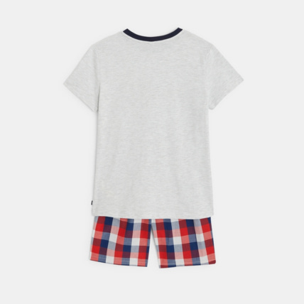 Avis Pyjama d'été 2 pièces motif voiliers rouge garçon OKAIDI 3