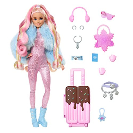 Avis Barbie - Poupée Extra Cool - Tenue neige BARBIE 1