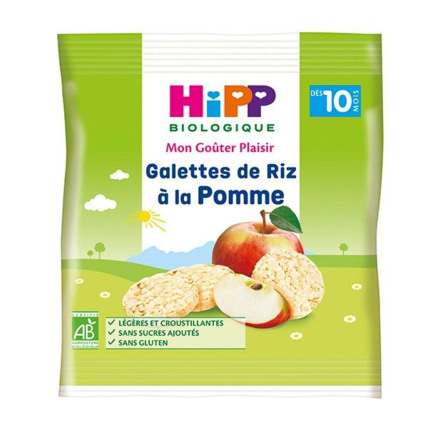 Avis Galettes de Riz à la Pomme - sachet 30g -10 mois HIPP 1