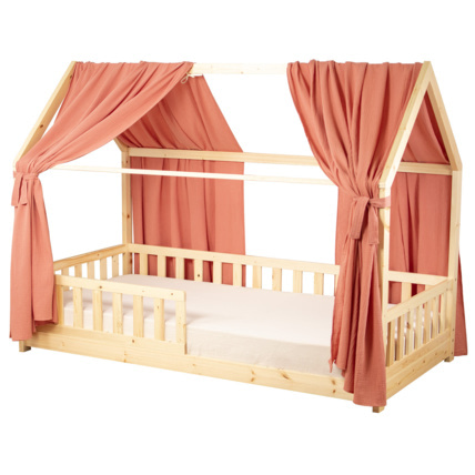 Avis Ciel de lit cabane en gaze de coton DUO Sevira Kids 5