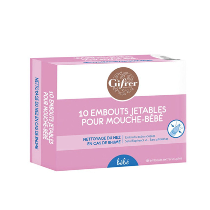 Avis Embouts extra souples pour mouche-bébé Gifrer 1