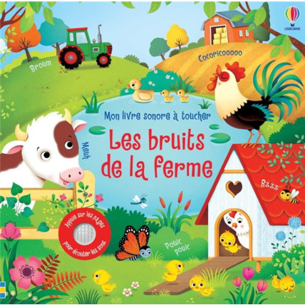 Avis Mon Livre Sonore À Toucher - Les Bruits De La Ferme USBORNE 1