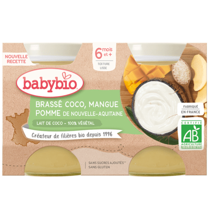 Avis Brassé Coco Mangue Pomme de Nouvelle-Aquitaine Babybio 1