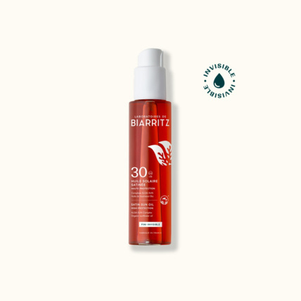 Avis Huile solaire satinée SPF30 Laboratoires de Biarritz 1