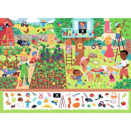 Avis Puzzle Au jardin (Cherche et trouve) - de 6 ans RAVENSBURGER 2