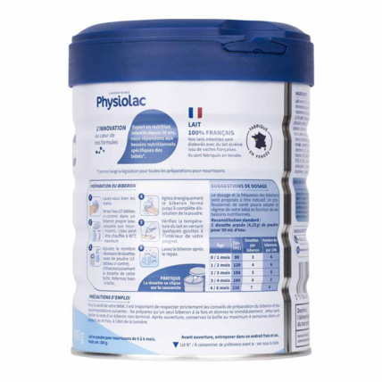 Avis Lait en Poudre 1er Age Physiolac 3