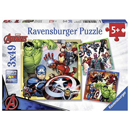 Avis Puzzle - Les puissants Avengers - Marvel - 3x49 pièces RAVENSBURGER 1
