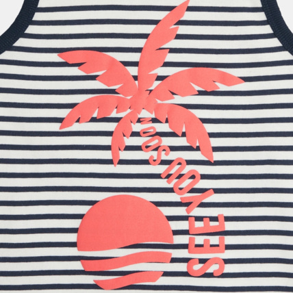 Avis Pyjama d'été 2 pièces en jersey orange garçon OKAIDI 3