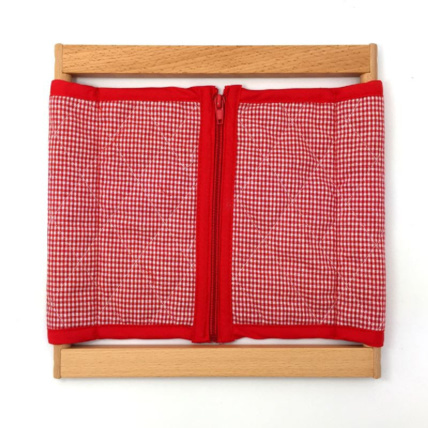 Avis Cadre d'habillage fermeture zip ambiance montessori 1