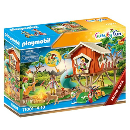 Avis Playmobil City Life - Cabane dans les arbres et toboggan PLAYMOBIL 1