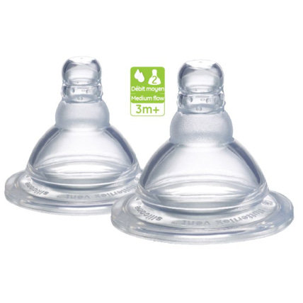 Avis Tétines en silicone Mii Sophie la girafe 3-6 mois / débit moyen VULLI 1