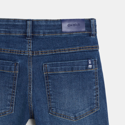 Avis Bermuda en jean bleu garçon OKAIDI 5
