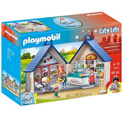 Avis Playmobil City Life - Restaurant transportable PLAYMOBIL 1
