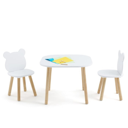 Avis Ensemble table et 2 chaises enfant Ancelme LA REDOUTE 1